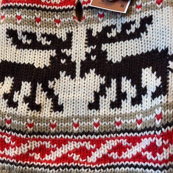 Dog Sweater with Antler Hood. S - Picture 3 of 9